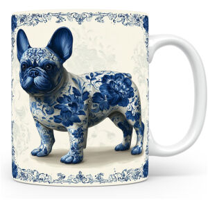 Collectable mok French Bulldog Beker voor koffie of tas voor thee