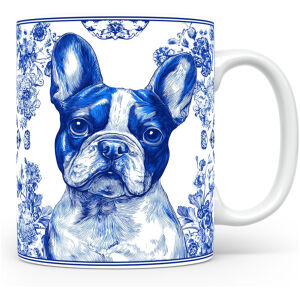 Collectable mok French Bulldog Beker voor koffie of tas voor thee