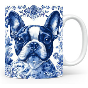 Collectable mok French Bulldog Beker voor koffie of tas voor thee