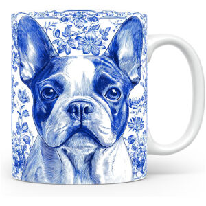 Collectable mok French Bulldog Beker voor koffie of tas voor thee