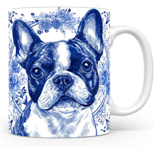 Collectable mok French Bulldog Beker voor koffie of tas voor thee