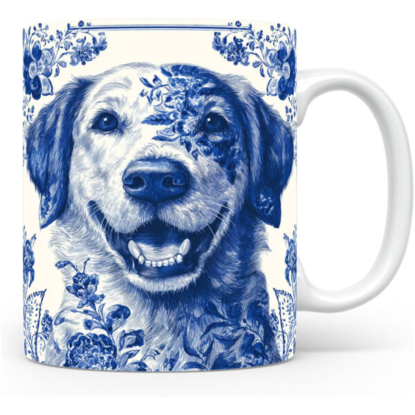 Collectable mok Golden Retriever Beker voor koffie of tas voor thee