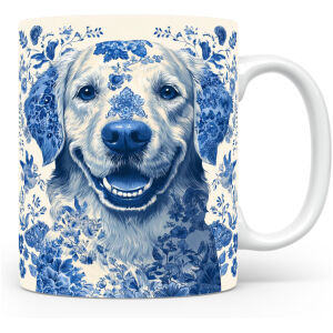 Collectable mok Golden Retriever Beker voor koffie of tas voor thee
