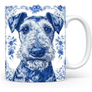 Collectable mok Airedale terrier Beker voor koffie of tas voor thee