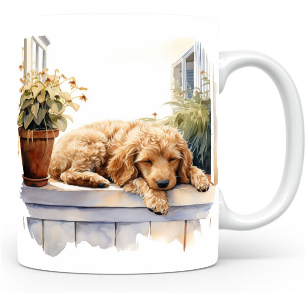 Collectable mok Goldendoodle Beker voor koffie of tas voor thee