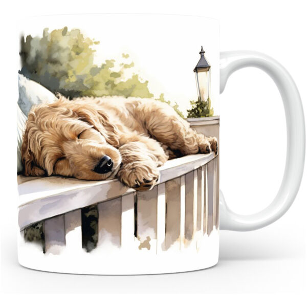 Collectable mok Goldendoodle Beker voor koffie of tas voor thee