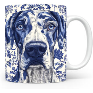 Collectable mok Great Dane Beker voor koffie of tas voor thee