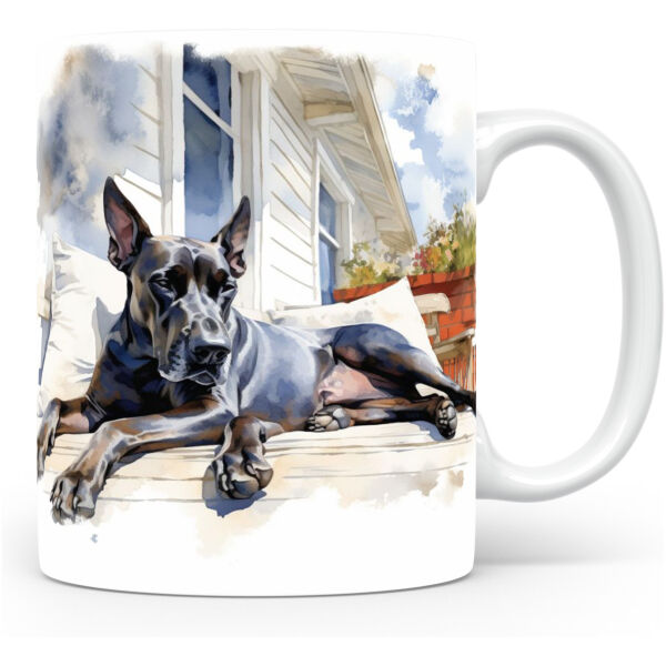 Collectable mok Great Dane Beker voor koffie of tas voor thee