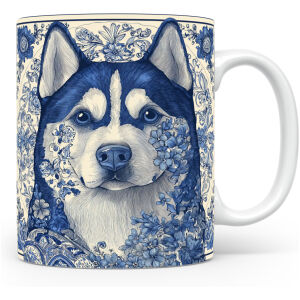 Collectable mok Husky Beker voor koffie of tas voor thee