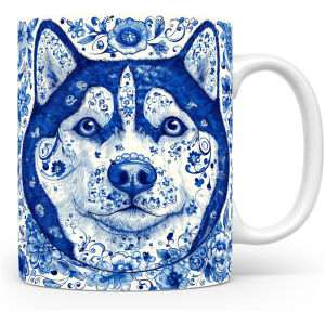 Collectable mok Husky Beker voor koffie of tas voor thee