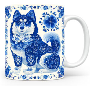 Collectable mok Husky Beker voor koffie of tas voor thee