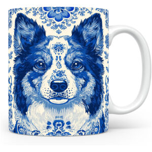 Collectable mok IJslandse herdershond Beker voor koffie of tas voor thee