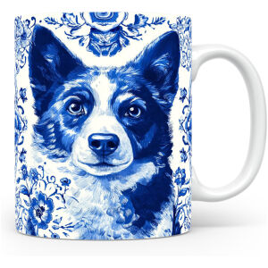 Collectable mok IJslandse herdershond Beker voor koffie of tas voor thee