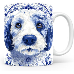 Collectable mok Aussiedoodle Beker voor koffie of tas voor thee
