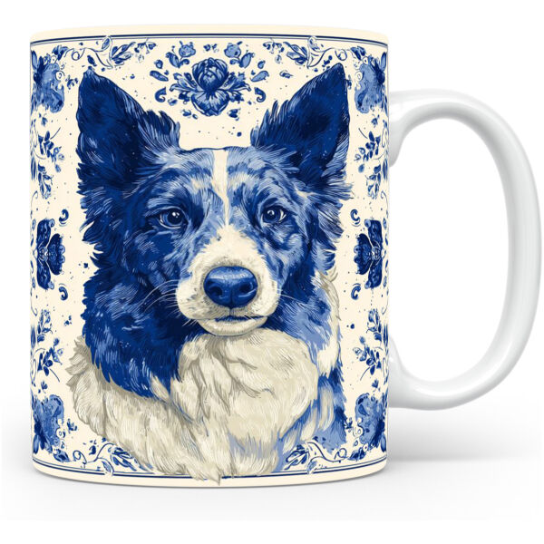 Collectable mok IJslandse herdershond Beker voor koffie of tas voor thee