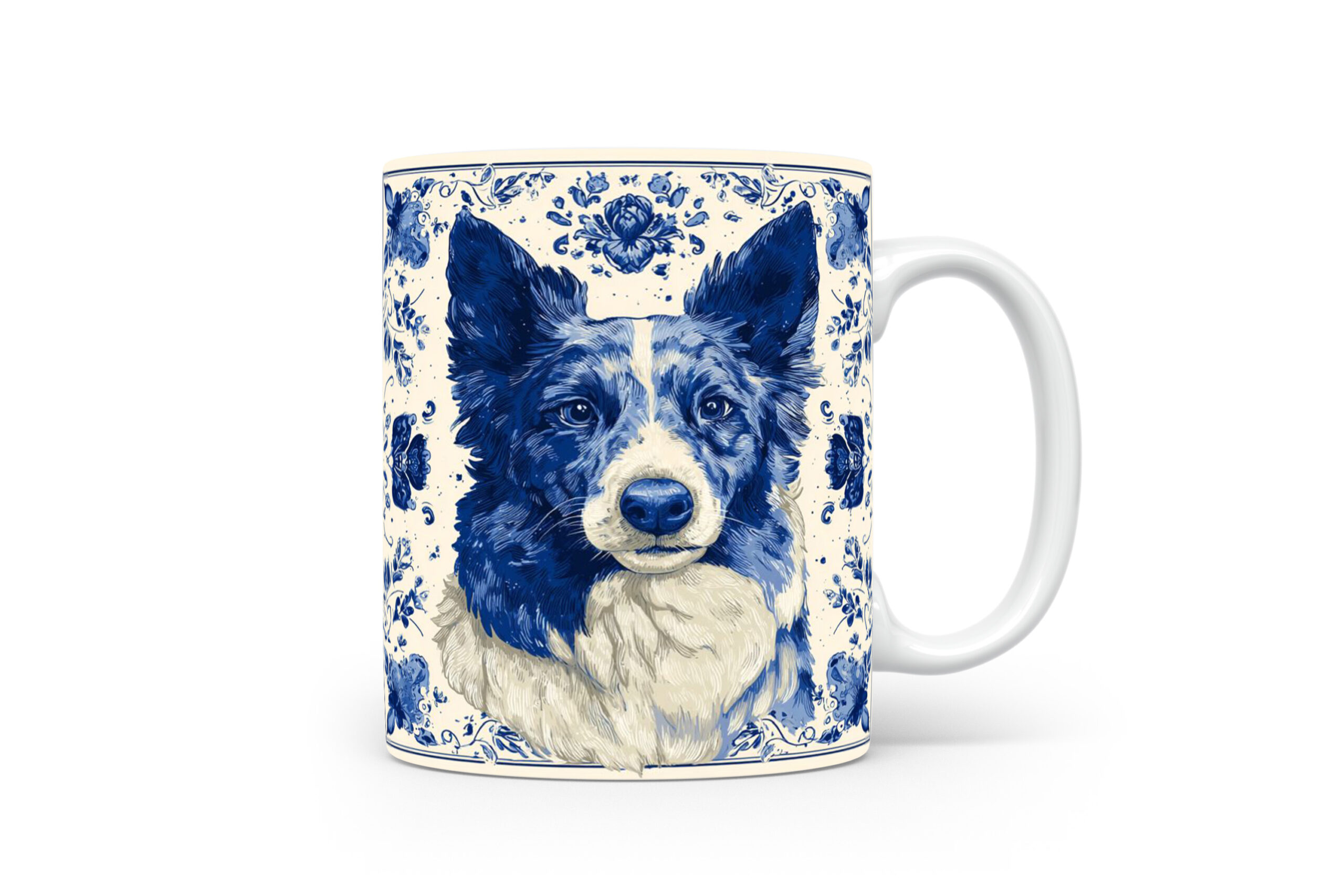 Mok Ijslandse Herdershond Collectable mok IJslandse herdershond Beker voor koffie of tas voor thee