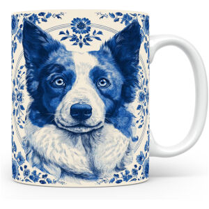 Collectable mok IJslandse herdershond Beker voor koffie of tas voor thee