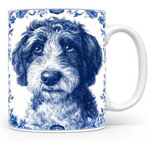 Collectable mok Aussiedoodle Beker voor koffie of tas voor thee