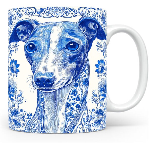 Collectable mok Italiaanse windhond Beker voor koffie of tas voor thee