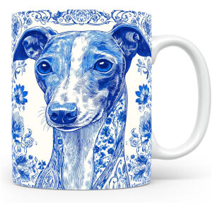Collectable mok Italiaanse windhond Beker voor koffie of tas voor thee