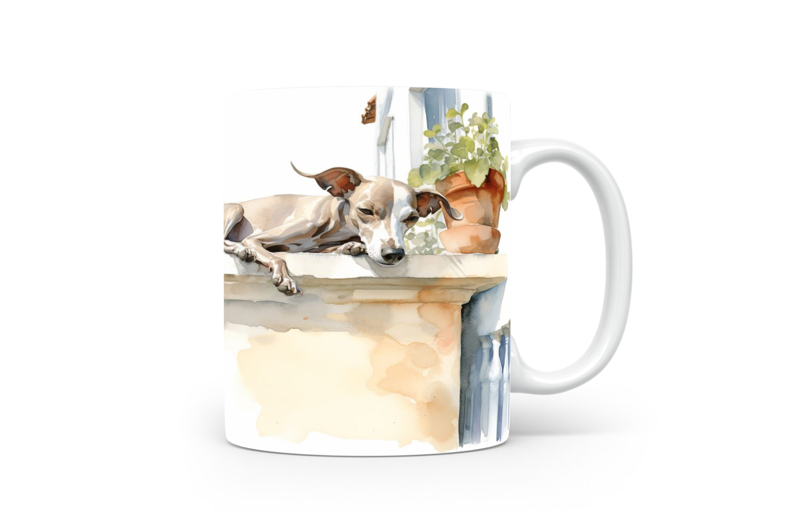 Mok Italiaanse Windhond Collectable mok Italiaanse windhond Beker voor koffie of tas voor thee