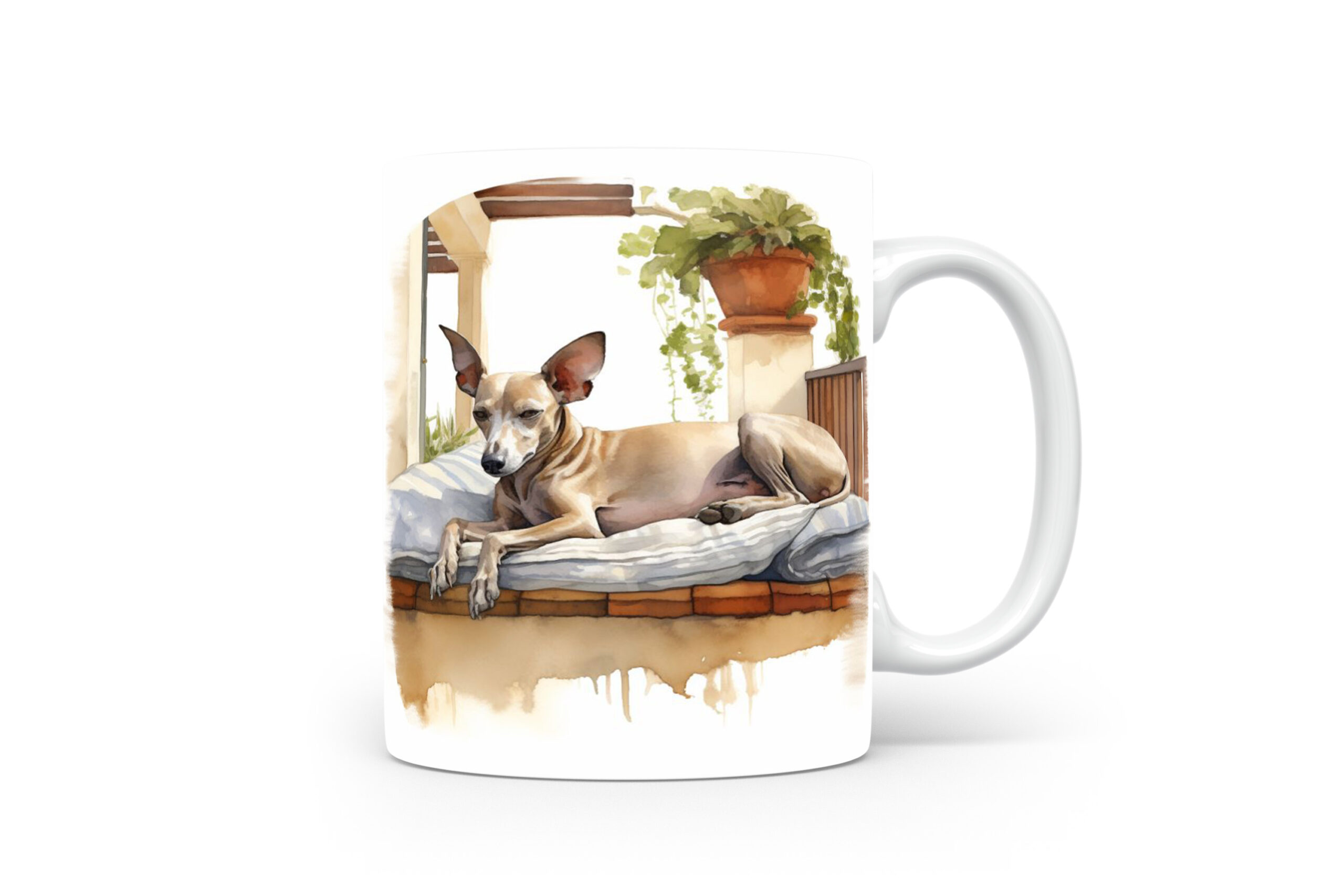 Mok Italiaanse Windhond Collectable mok Italiaanse windhond Beker voor koffie of tas voor thee