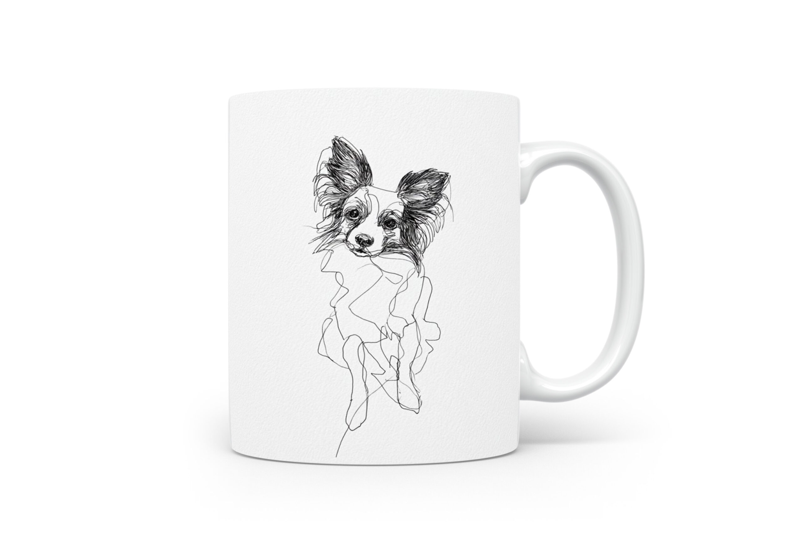 Beker Vlinderhondje (Papillon/Phalène) Vlinderhondje (Papillon/Phalène)