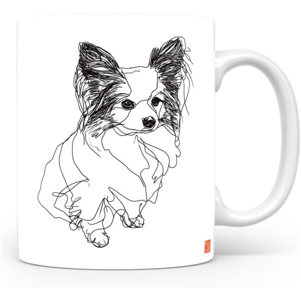 Beker Vlinderhondje (Papillon/Phalène) Vlinderhondje (Papillon/Phalène)