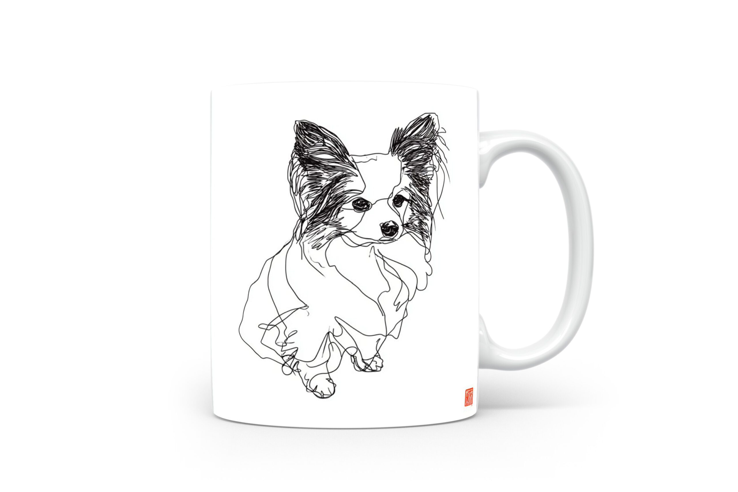 Beker Vlinderhondje (Papillon/Phalène) Vlinderhondje (Papillon/Phalène)