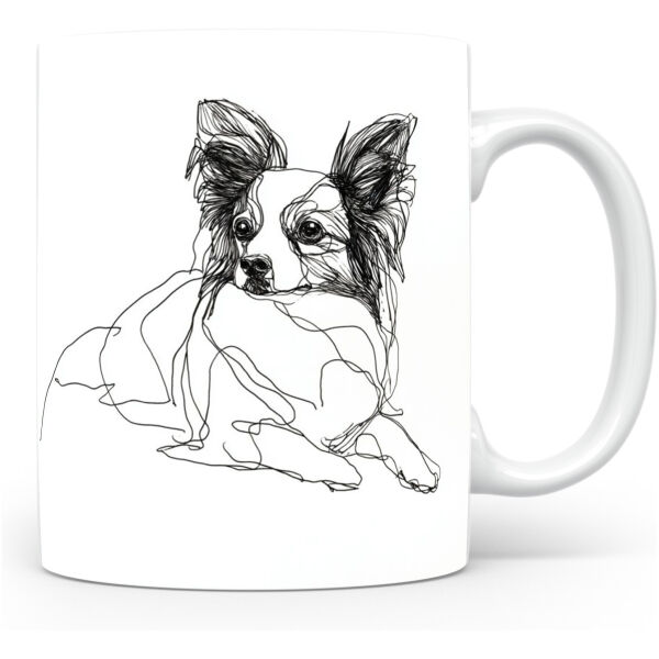Beker Vlinderhondje (Papillon/Phalène) Vlinderhondje (Papillon/Phalène)