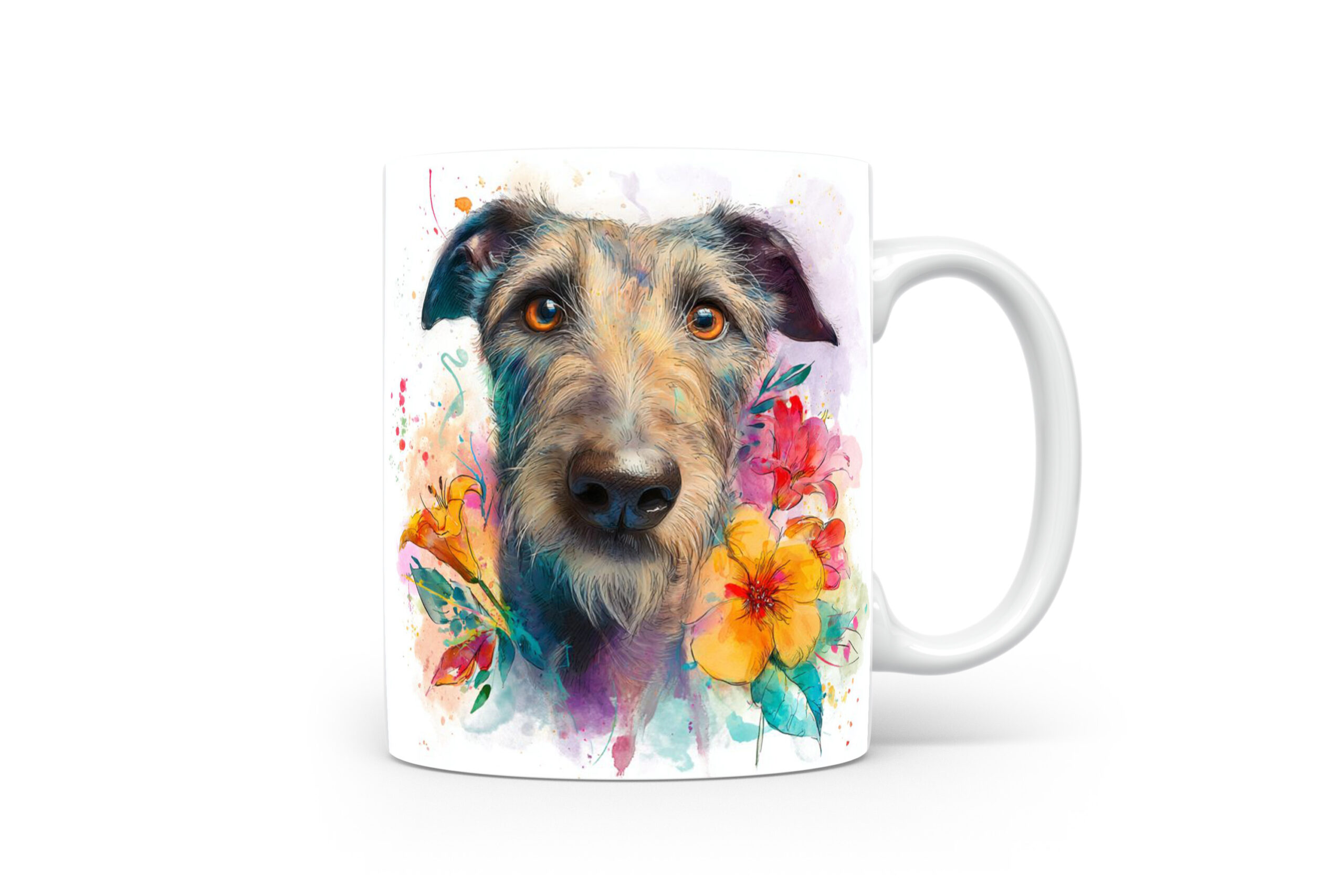 Beker Schotse Deerhound Schotse Deerhound