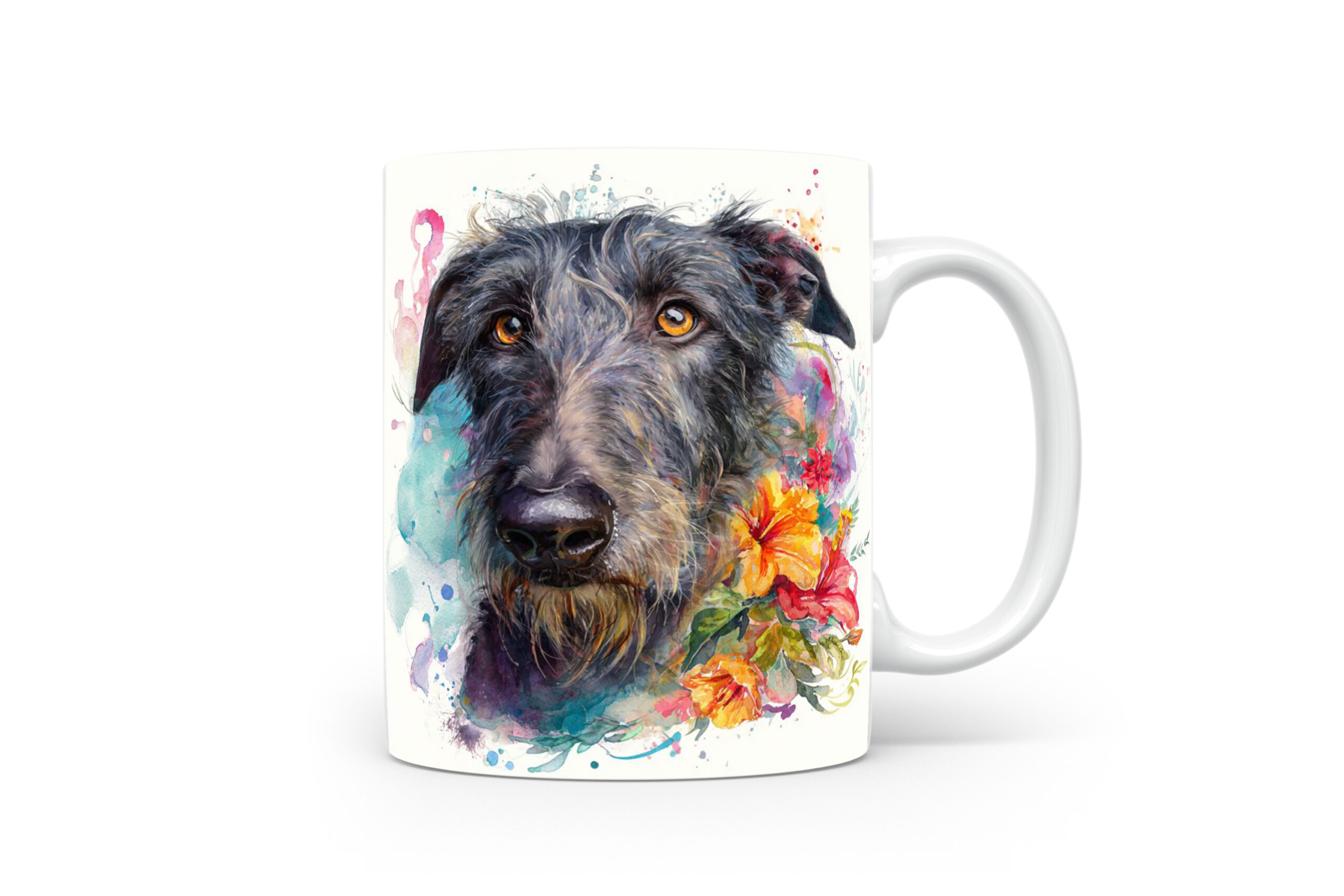 Beker Schotse Deerhound Schotse Deerhound
