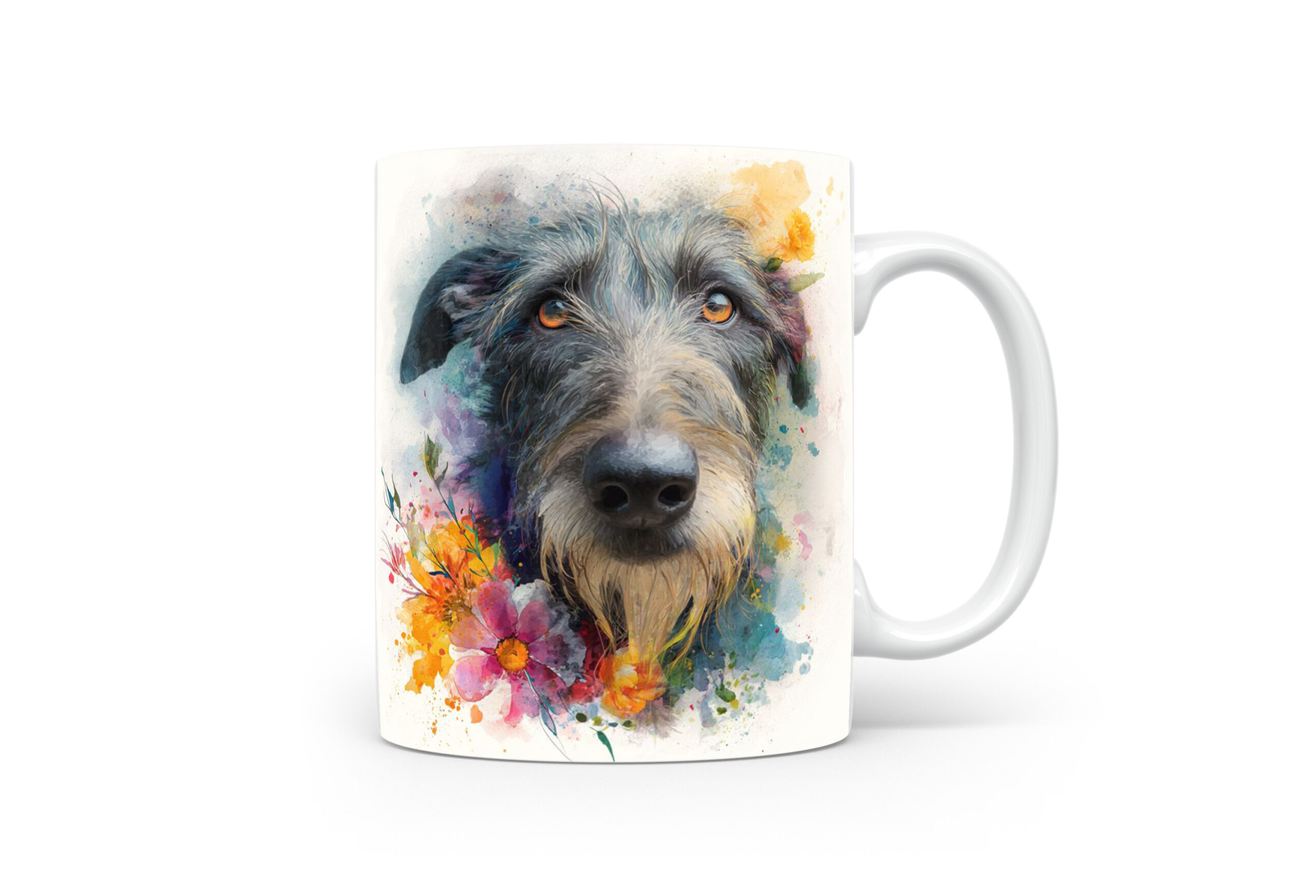 Beker Schotse Deerhound Schotse Deerhound