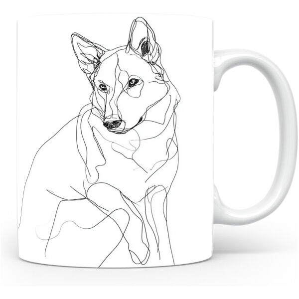 Beker Saarlooswolfhond Saarlooswolfhond