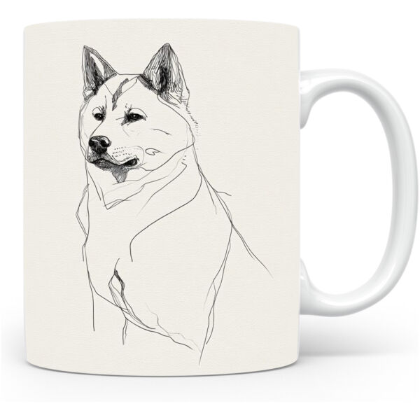 Beker Amerikaanse Akita Amerikaanse Akita