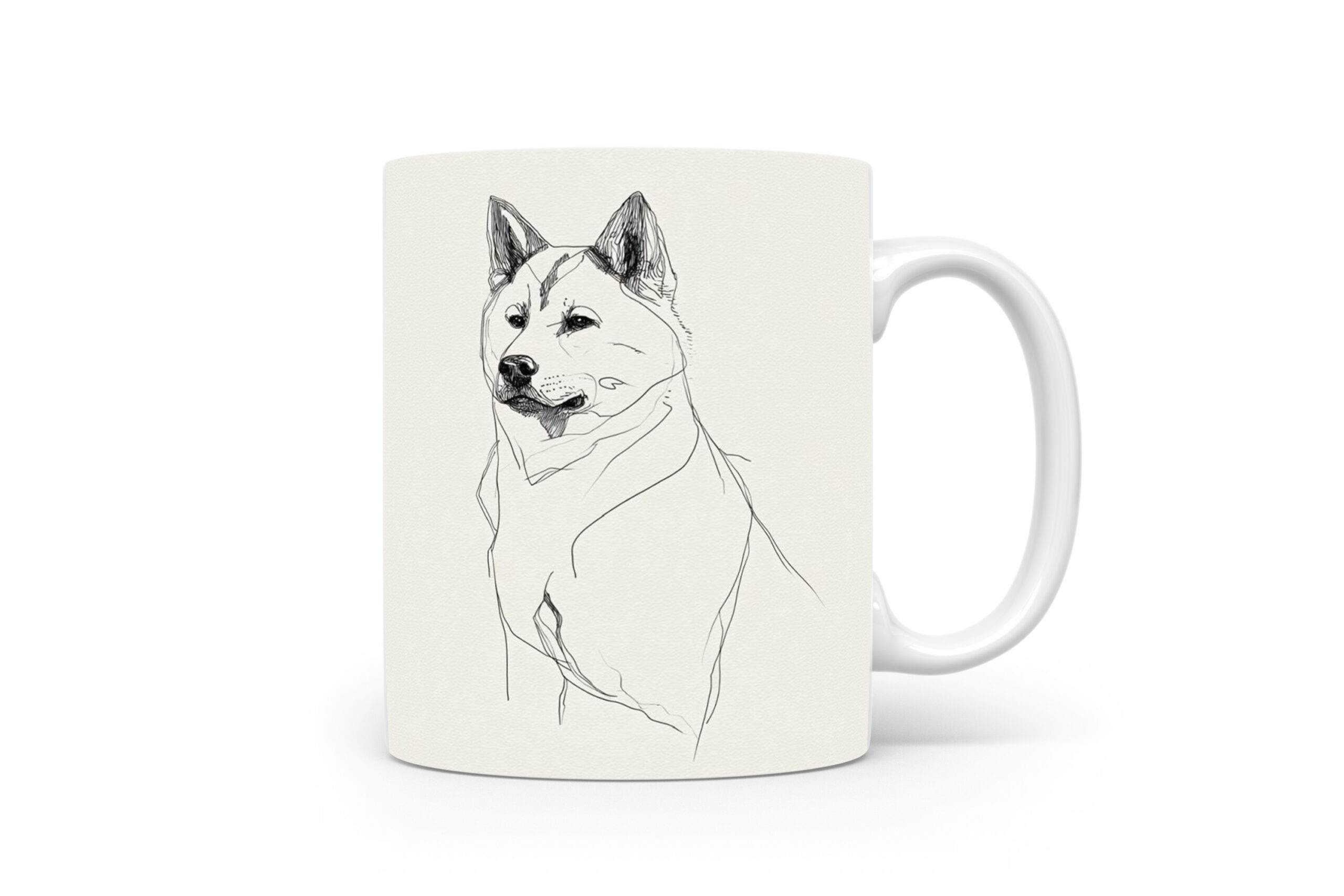 Beker Amerikaanse Akita Amerikaanse Akita