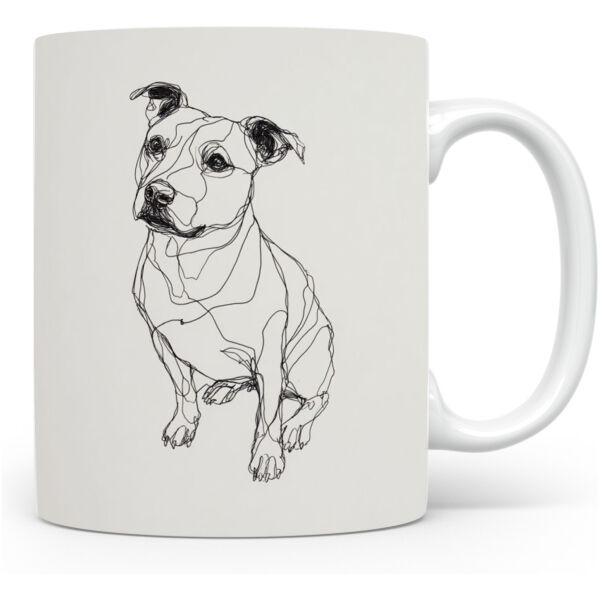 Beker Staffordshire Bull Terrier Staffordshire Bull Terrier