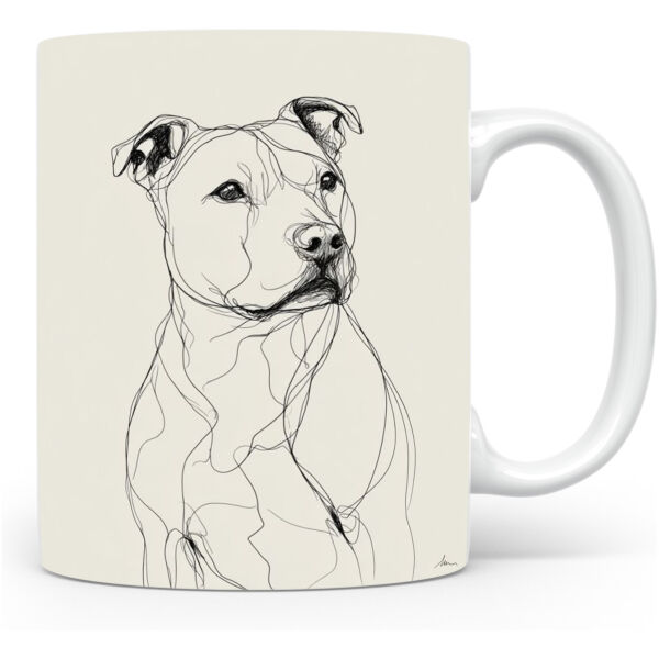 Beker Staffordshire Bull Terrier Staffordshire Bull Terrier