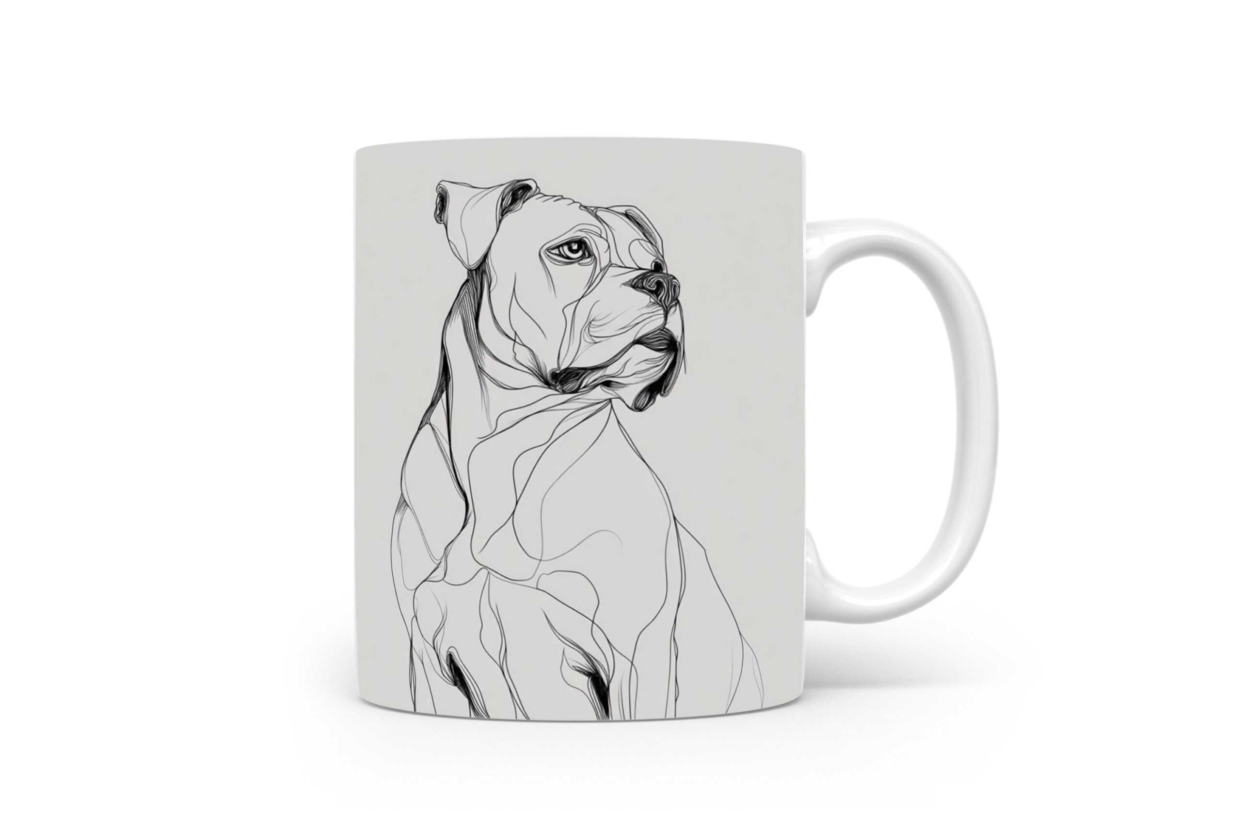 Beker Amerikaanse Bulldog Amerikaanse Bulldog