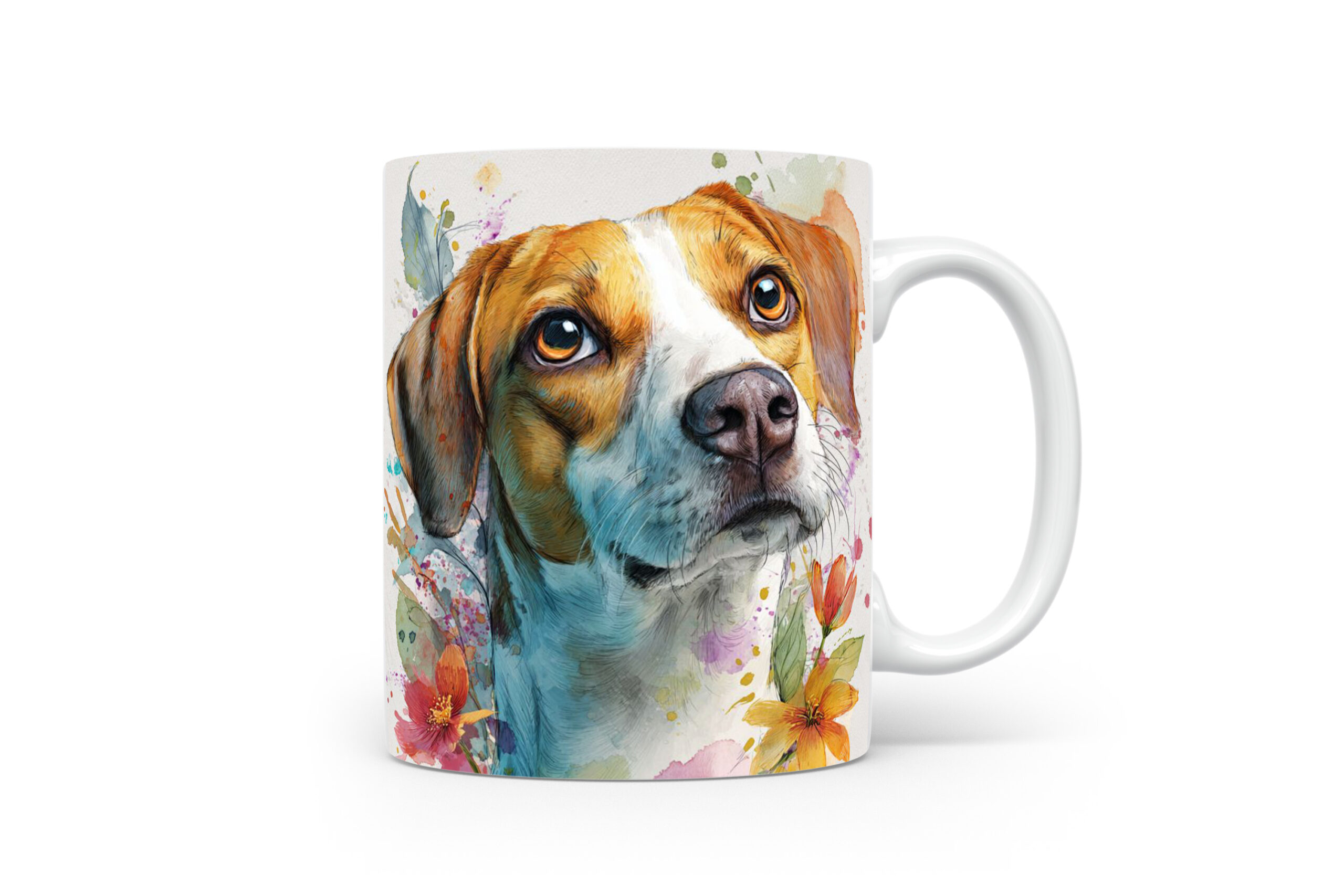 Beker Amerikaanse Foxhound Amerikaanse Foxhound