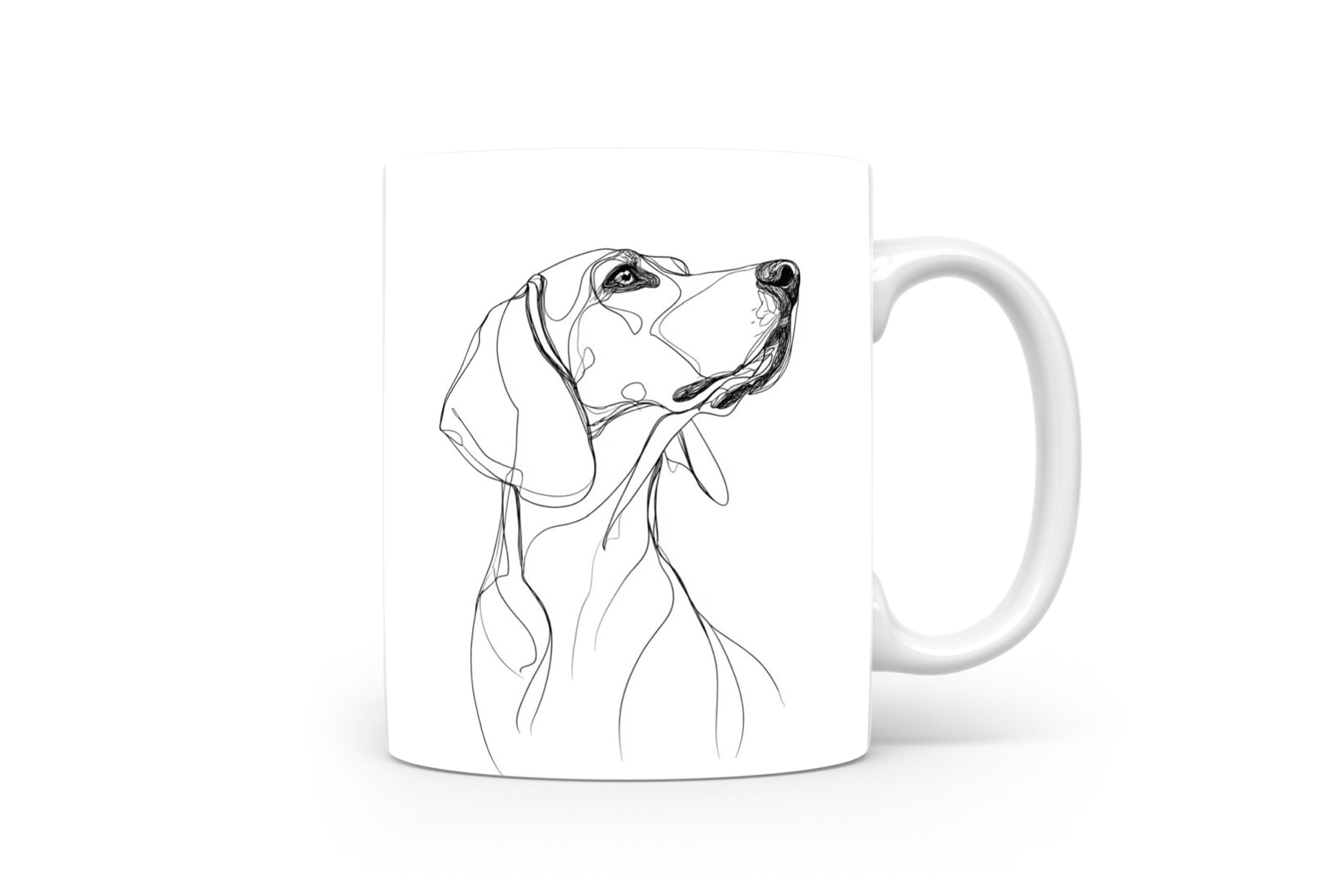 Beker Amerikaanse Foxhound Amerikaanse Foxhound