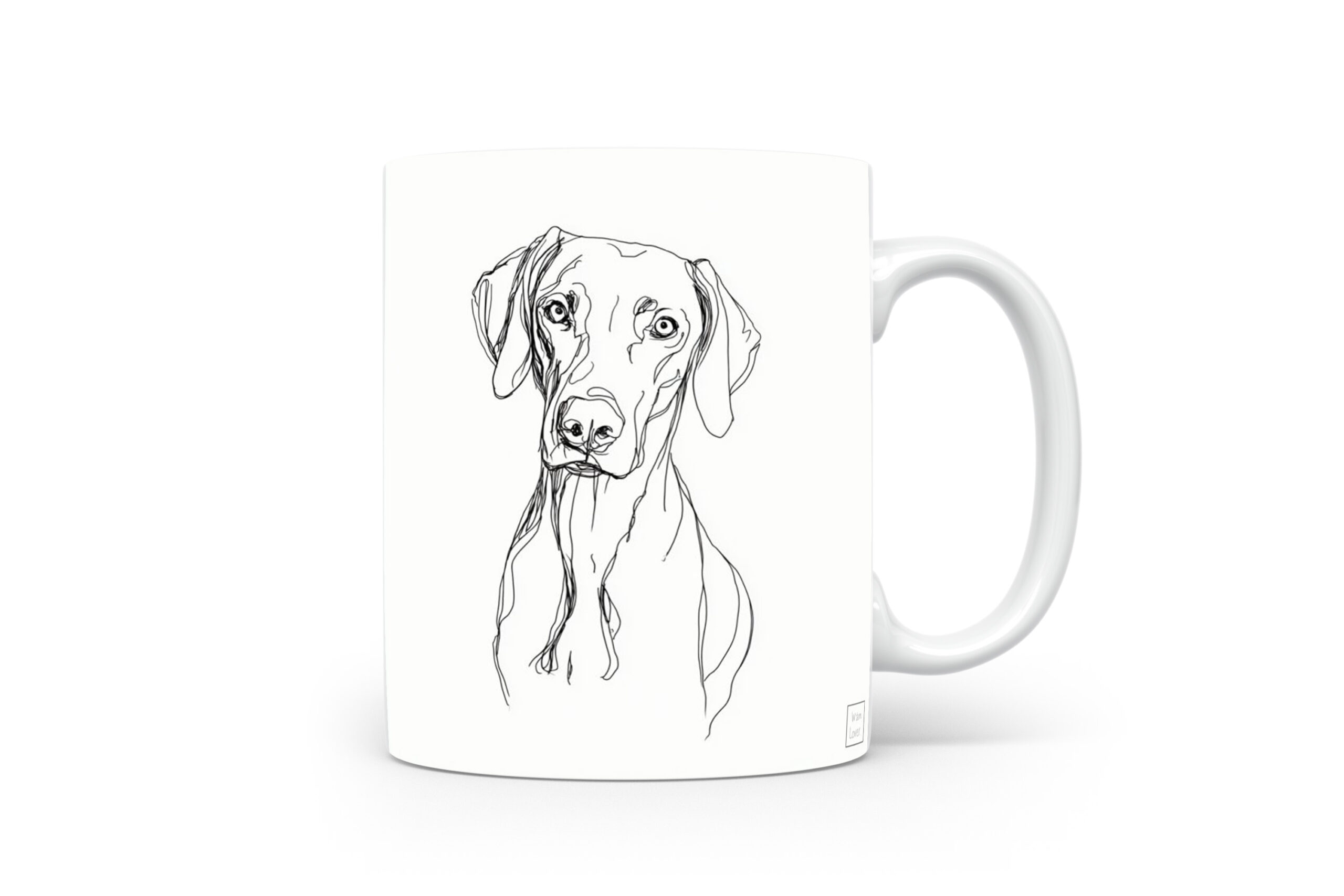 Beker Weimaraner Weimaraner