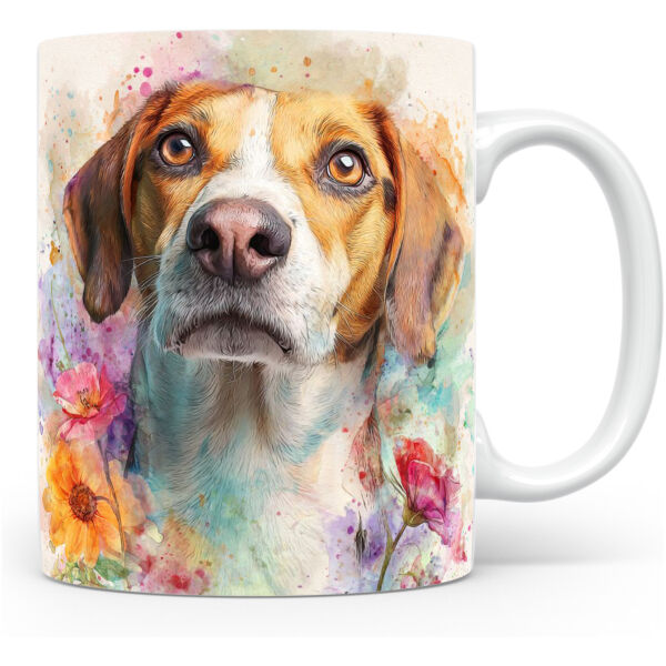 Beker Amerikaanse Foxhound Amerikaanse Foxhound