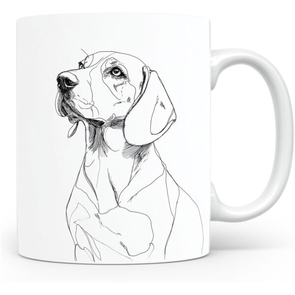 Beker Amerikaanse Foxhound Amerikaanse Foxhound