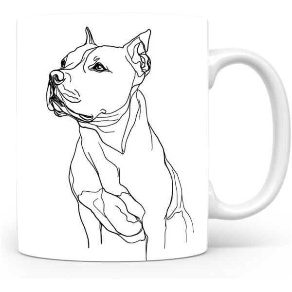 Beker Amerikaanse Staffordshireterriër Amerikaanse Staffordshireterriër