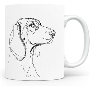 Oostenrijkse Zwarte en Tan Hond