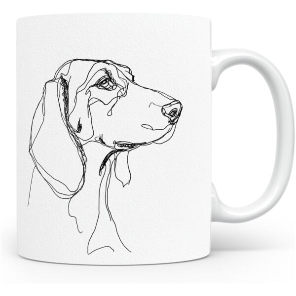 Oostenrijkse Zwarte en Tan Hond