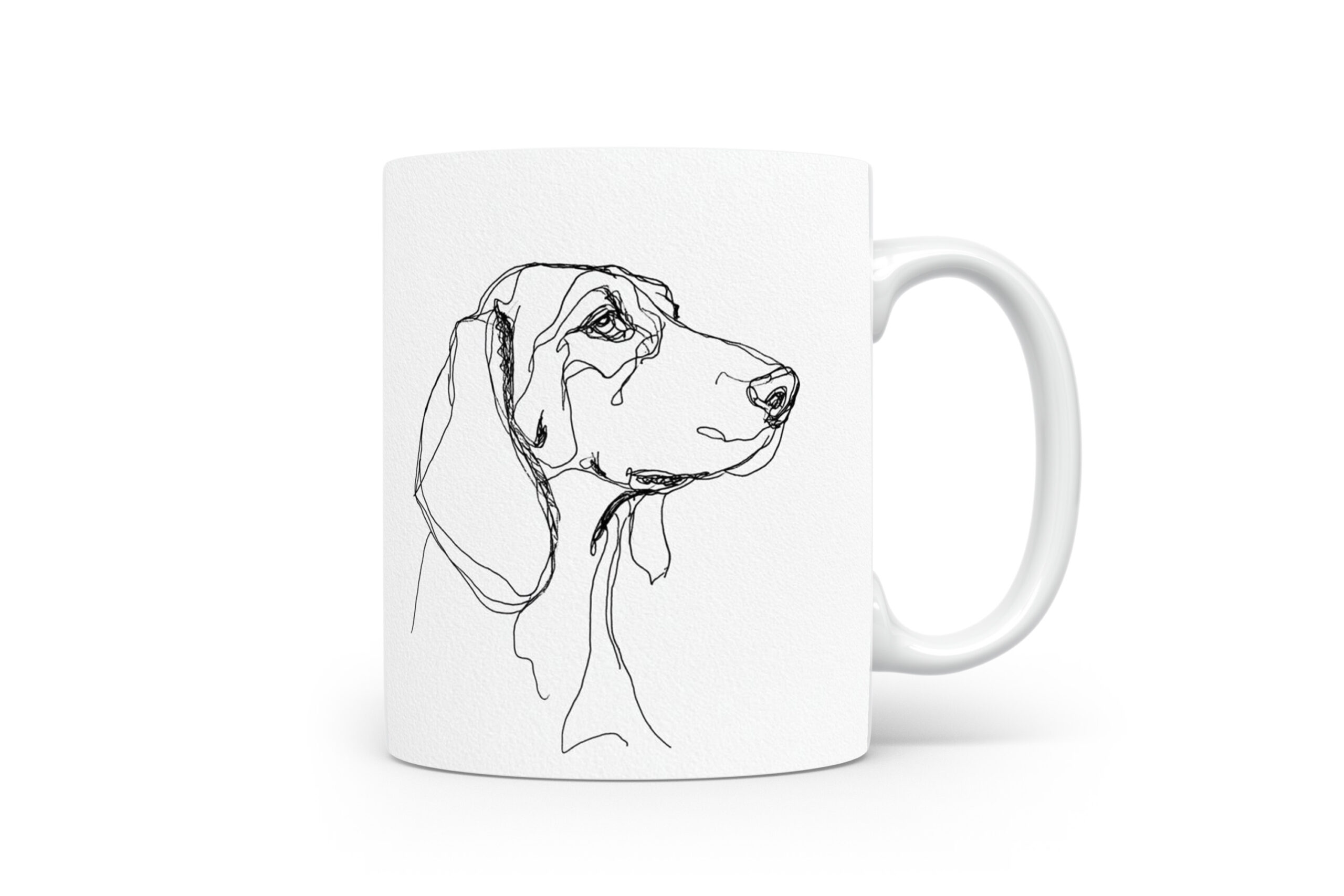 Beker Oostenrijkse Zwarte En Tan Hond Oostenrijkse Zwarte en Tan Hond