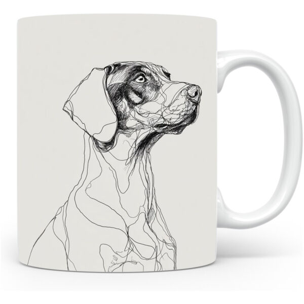 Oostenrijkse Zwarte en Tan Hond