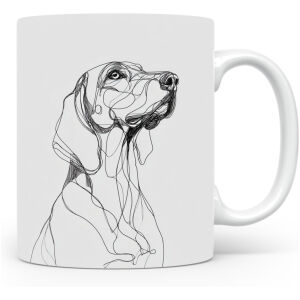 Oostenrijkse Zwarte en Tan Hond